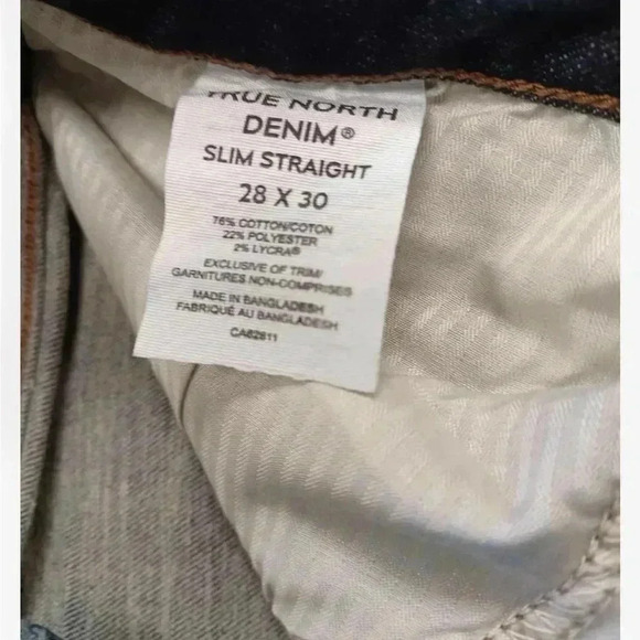 Bootlegger True North Slim Straight Jeans Size 28 - Picture 11 of 11